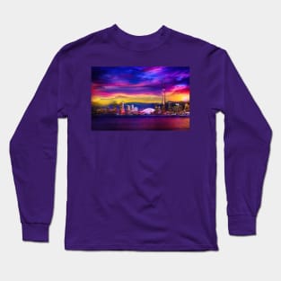 Night Lights Long Sleeve T-Shirt